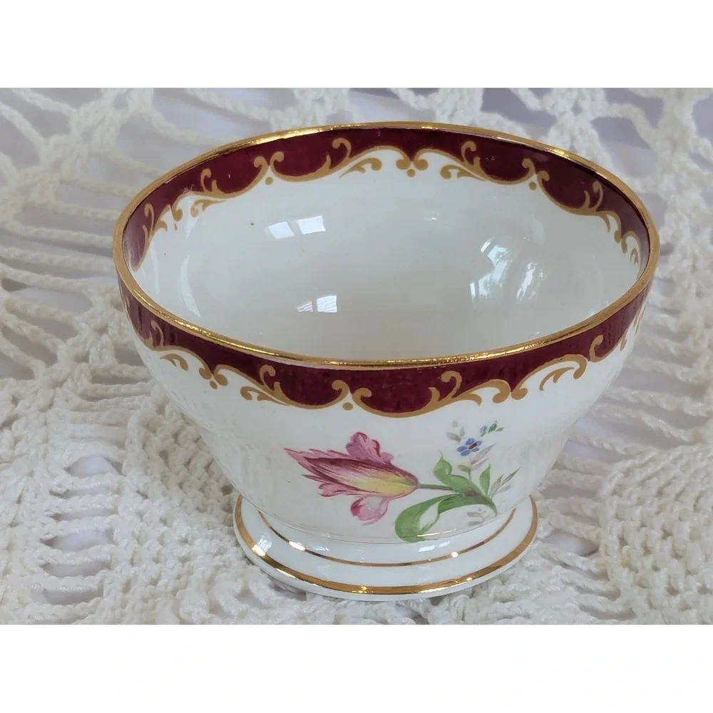 Bell China Narcissus Creamer Sugar Bowl Set Fine Bone China Made in England